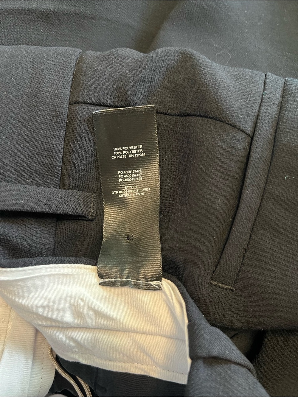 Wilfred Aritzia Black Effortless Pants - Picture 11 of 14